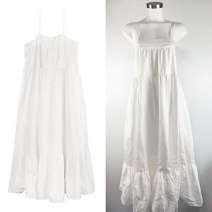 NEW NWT MIKOH SAKURA MIDI DRESS sz S, 1 - Bone Tiered A Line